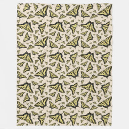 Zuidwest-gele kanonstaart fleece deken