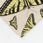 Zuidwest-gele kanonstaart fleece deken (Hoek)