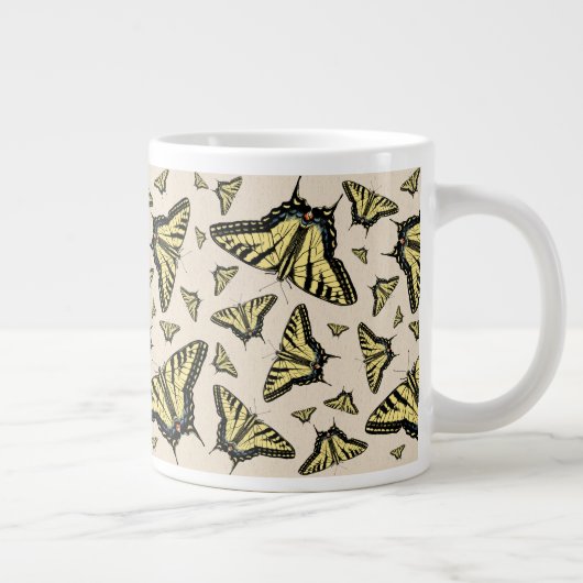 Zuidwest-gele kanonstaart grote koffiekop (Rechts)