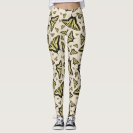 Zuidwest-gele kanonstaart leggings