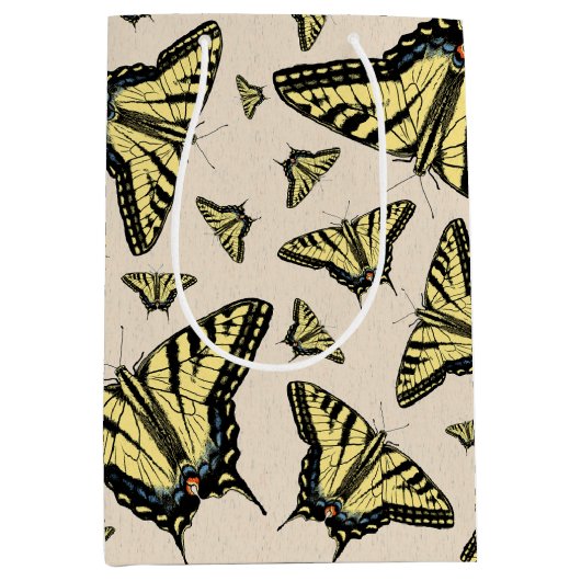 Zuidwest-gele kanonstaart medium cadeauzakje (Voorkant)