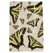 Zuidwest-gele kanonstaart medium cadeauzakje (Achterkant)