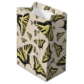 Zuidwest-gele kanonstaart medium cadeauzakje (Achterkant Gekanteld)