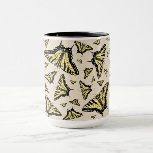 Zuidwest-gele kanonstaart mok (Midden)