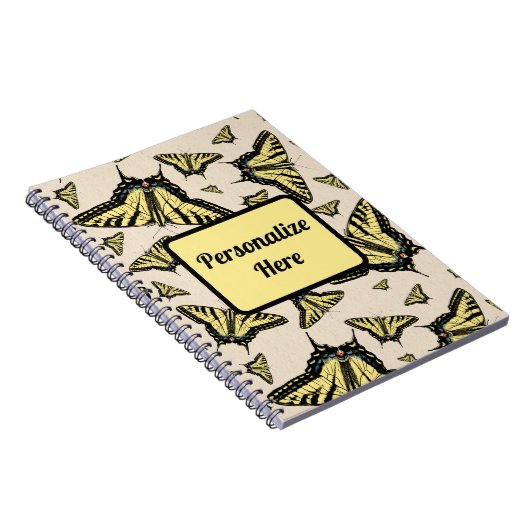 Zuidwest-gele kanonstaart notitieboek (Rechterzijde)