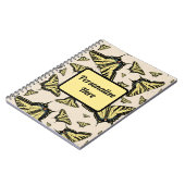 Zuidwest-gele kanonstaart notitieboek (Linkerzijde)