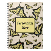 Zuidwest-gele kanonstaart notitieboek (Voorkant)