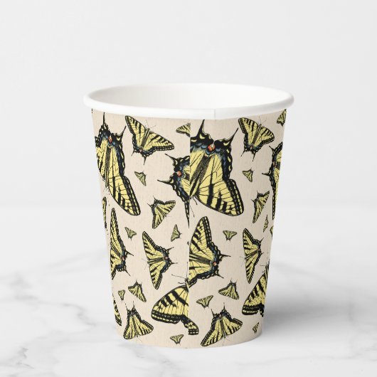 Zuidwest-gele kanonstaart papieren bekers (Rechts)