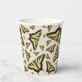 Zuidwest-gele kanonstaart papieren bekers (Voorkant)