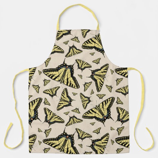 Zuidwest-gele kanonstaart schort (Voorkant)