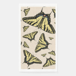 Zuidwest-gele kanonstaart servet