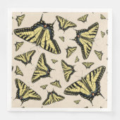 Zuidwest-gele kanonstaart servet (Voorkant)