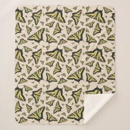 Zuidwest-gele kanonstaart sherpa deken