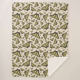 Zuidwest-gele kanonstaart sherpa deken