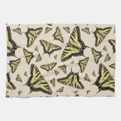 Zuidwest-gele kanonstaart theedoek (Horizontaal)