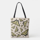 Zuidwest-gele kanonstaart tote bag (Achterkant)