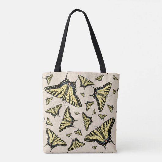 Zuidwest-gele kanonstaart tote bag (Achterkant)