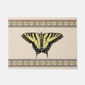 Zuidwest-gele zandstaarstaarstaafvlinder klein deurmat (Voorkant)