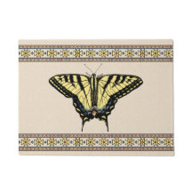 Zuidwest-gele zandstaarstaarstaafvlinder klein