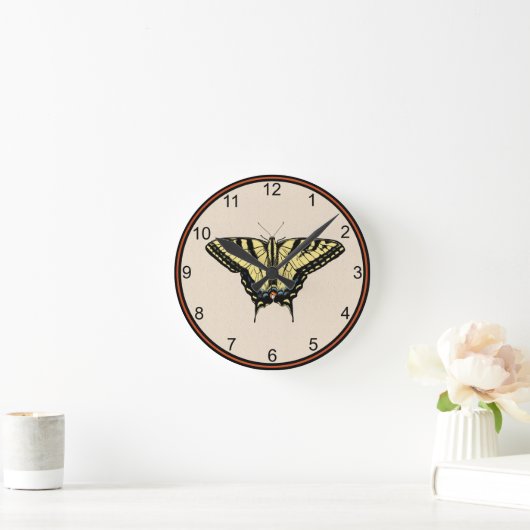 Zuidwest-gele zandstaarstaarstaafvlinder klein ronde klok (Huis)