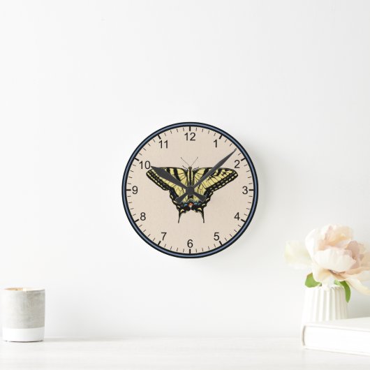 Zuidwest-gele zandstaarstaarstaafvlinder klein ronde klok (Huis)