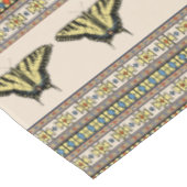 Zuidwest-gele zwitstaartwalstvlindergemiddelde tafelkleed (Gekanteld)