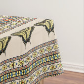 Zuidwest-gele zwitstaartwalstvlindergemiddelde tafelkleed (Voorbeeld)