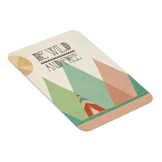 Zuidwest Geo II| Wild en vrij Magneet (Rechterzijde)