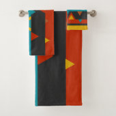 Zuidwest Geometrisch Bad Handdoek (Insitu)