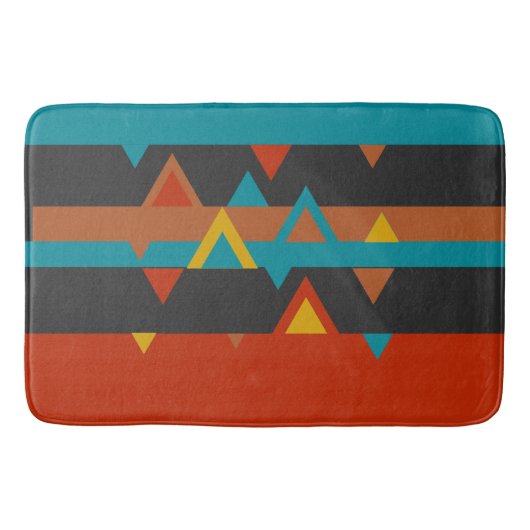 Zuidwest Geometrisch Badmat (Voorkant)