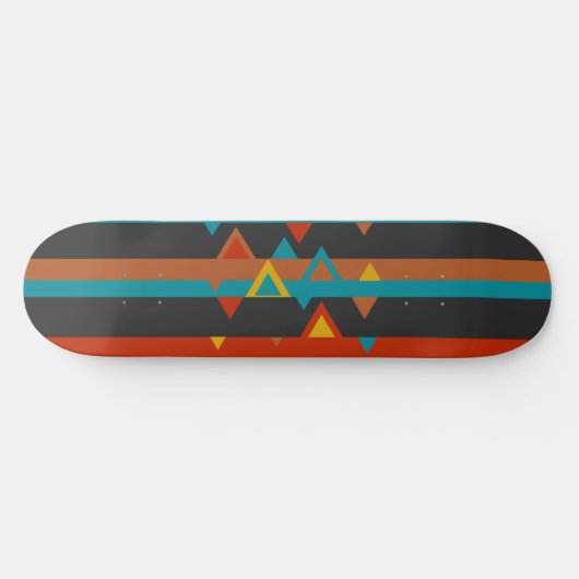 Zuidwest Geometrisch Persoonlijk Skateboard (Horizontaal)