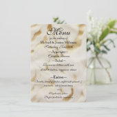 Zuidwest Goud Wit Koeienhuid Menu (Staand voorkant)