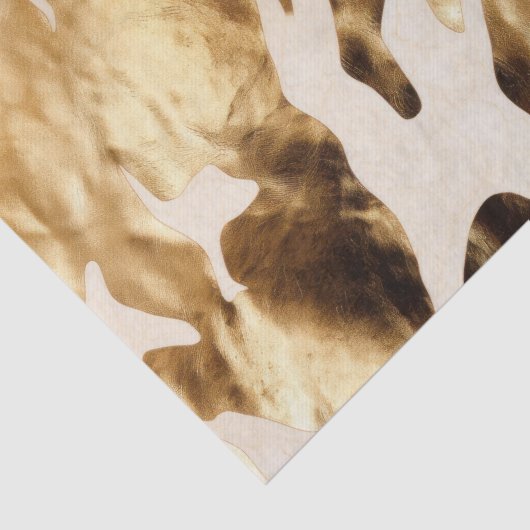 Zuidwest Goud Wit Koeienhuid Tissuepapier (Detail)