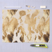 Zuidwest Goud Wit Koeienhuid Tissuepapier (Craft)