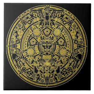 Zuidwest-Indische Mexicaanse stijlpatroon Tegeltje