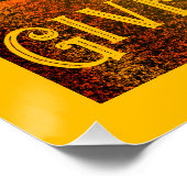 Zuidwest inspirerend Geef Bedankt Thanksgiving Perfect Poster (Hoek)