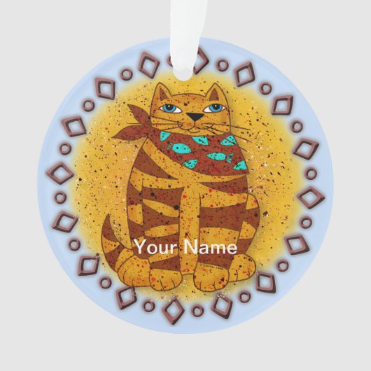 Zuidwest Kat Ornament (voorkant)