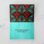 Zuidwest Kokopelli Feestdagen Kaart (Binnen)