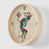 Zuidwest Kokopelli Ronde Wandklok (Hoek)