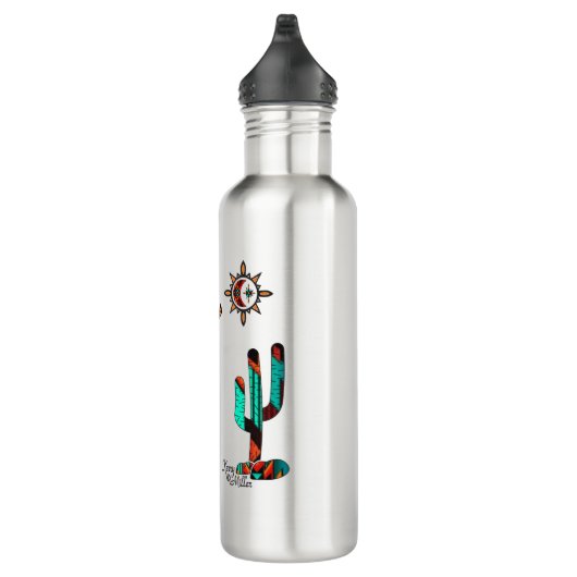 Zuidwest Kokopelli Stainless Steel Water Bottle Waterfles (Rechts)
