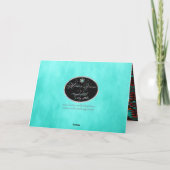 Zuidwest Kokopelli Vakantiekaart Feestdagen Kaart (Achterkant)