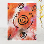 Zuidwest Kunst Kaart (Gele Bloem)