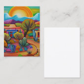 Zuidwest Landschap Achtergrond Visitekaartje (Voorkant / Achterkant)