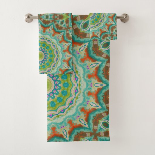 Zuidwest-Mandala 2 Bad Handdoek (Insitu)