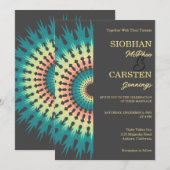 Zuidwest Mandala bruiloft uitnodiging (Voorkant / Achterkant)