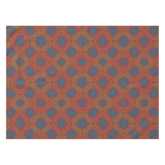 Zuidwest-Mandala Tafelkleed (Voorkant (Horizontaal))