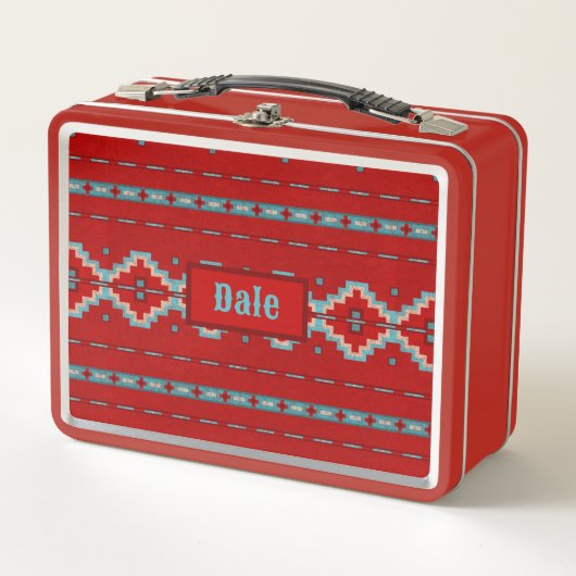 Zuidwest Mesas Rood & Turquoise (Voorkant)