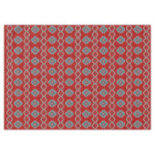 Zuidwest Mesas Rood & Turquoise geometrisch medium Tafelkleed (Voorkant (Horizontaal))