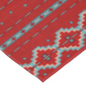 Zuidwest Mesas Rood & Turquoise Groot Tafelkleed (Gekanteld)