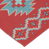 Zuidwest Mesas Rood & Turquoise Medium Tafelloper (Hoek)